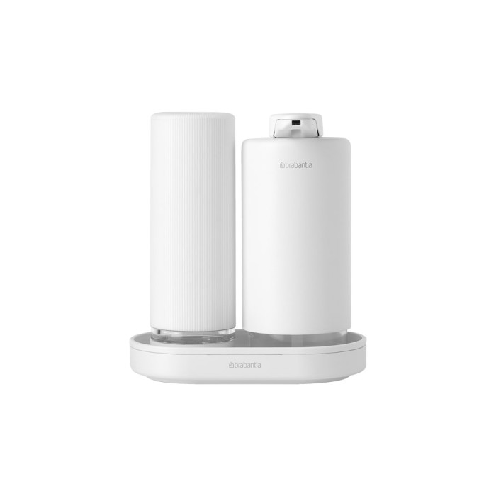 Комплект дозатори за сапун Brabantia SinkStyle Mineral Fresh White, 2x200ml Комплект дозатори за сапун Brabantia SinkStyle Mineral Fresh White, 2x200ml - Кухня
