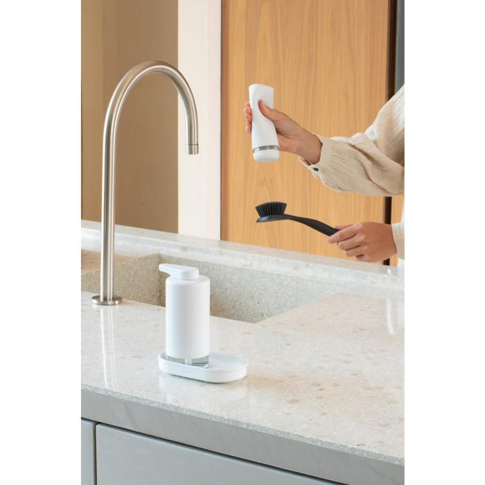 Комплект дозатори за сапун Brabantia SinkStyle Mineral Fresh White, 2x200ml Комплект дозатори за сапун Brabantia SinkStyle Mineral Fresh White, 2x200ml - Кухня