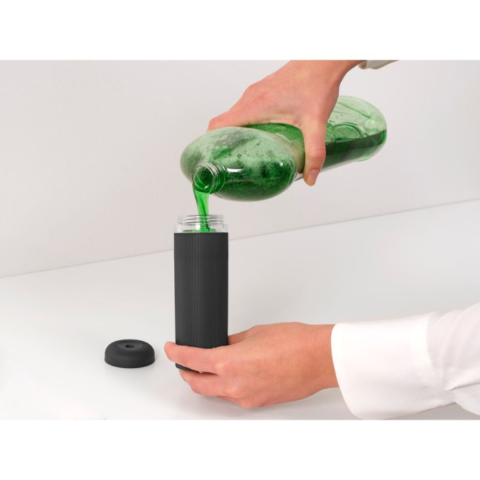 Дозатор за препарат за съдове Brabantia SinkStyle Mineral Infinite Grey, 200ml Дозатор за препарат за съдове Brabantia SinkStyle Mineral Infinite Grey, 200ml - Кухня