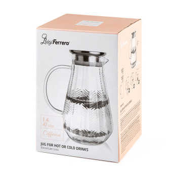 Кана с капак Luigi Ferrero Coffeina FR-8141S 1.4L