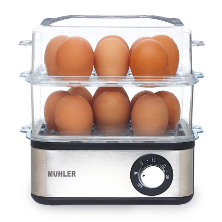 Уред за варене на яйца и готвене на пара MUHLER ME-516