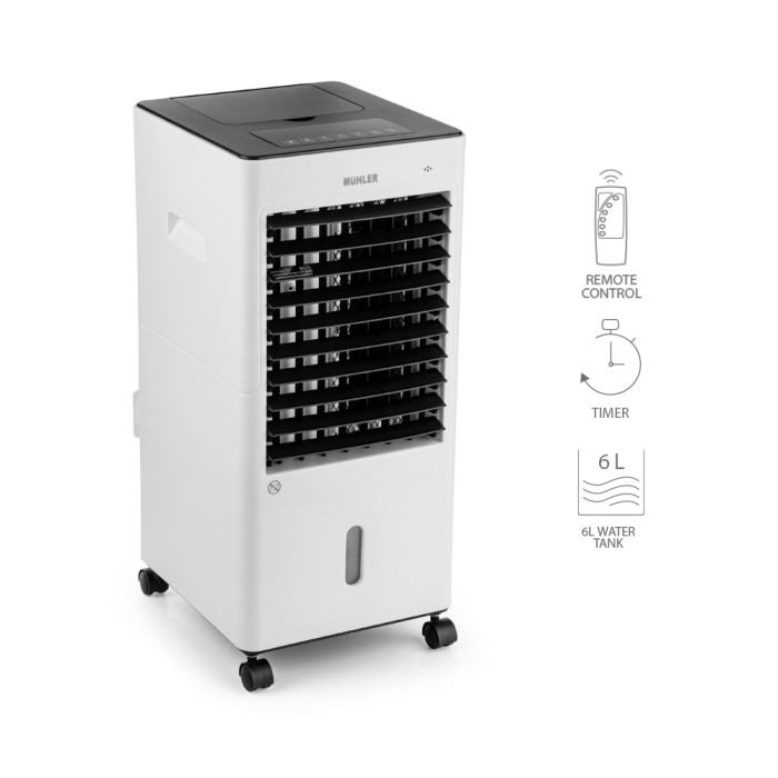 Мобилен охладител и отоплител Muhler MC-6066H, 2000W, LED Мобилен охладител и отоплител Muhler MC-6066H, 2000W, LED - Електроуреди