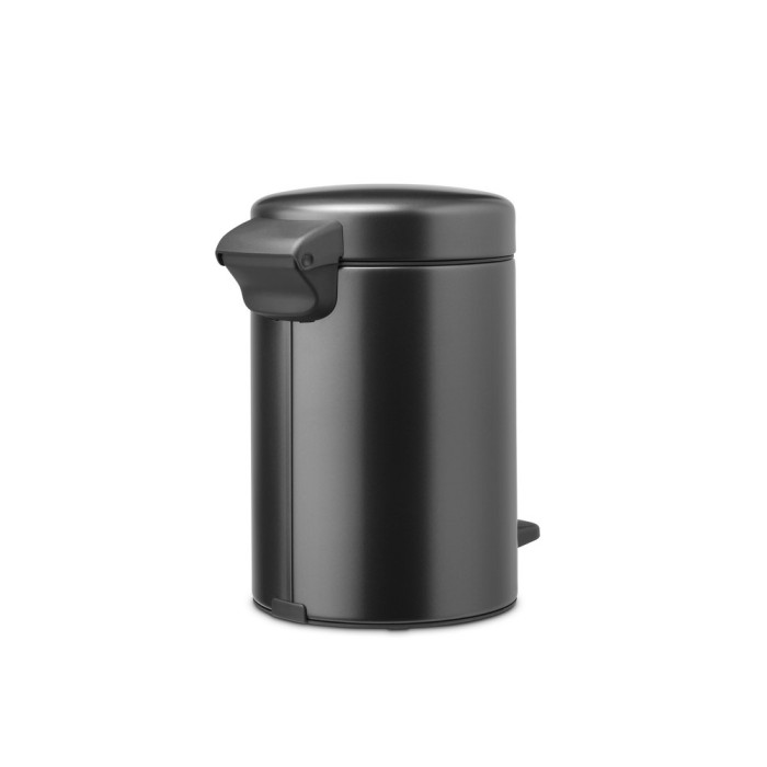 Кош за смет с педал Brabantia NewIcon 3L, Confident Grey - Баня и почистване