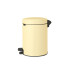 Кош за смет с педал Brabantia NewIcon 5L, Mellow Yellow - Баня и почистване