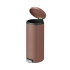 Кош за смет с педал Brabantia NewIcon 30L, Satin Taupe - Баня и почистване