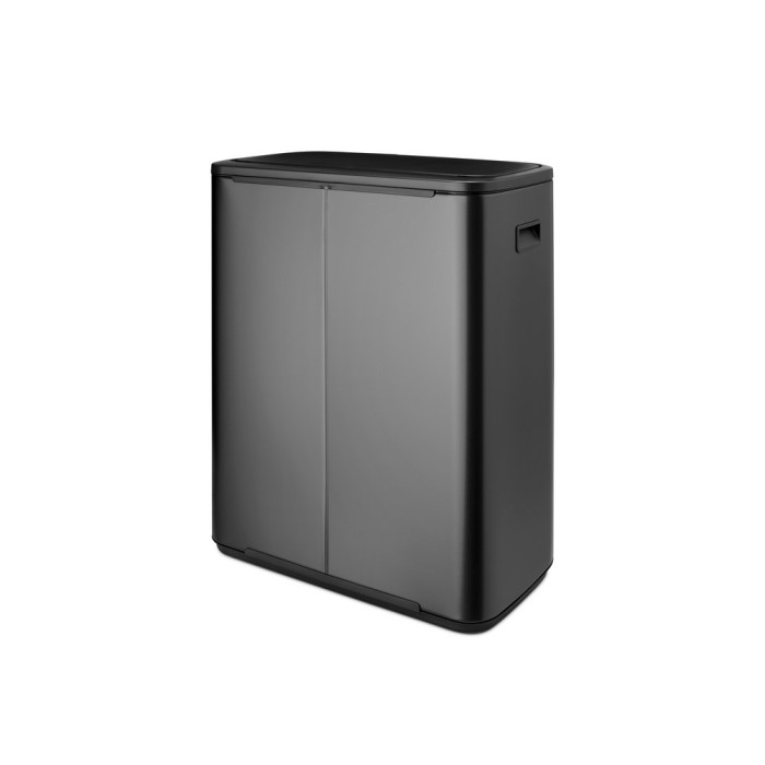 Кош за смет Brabantia Bo Touch 2x30L, Confident Grey - Баня и почистване