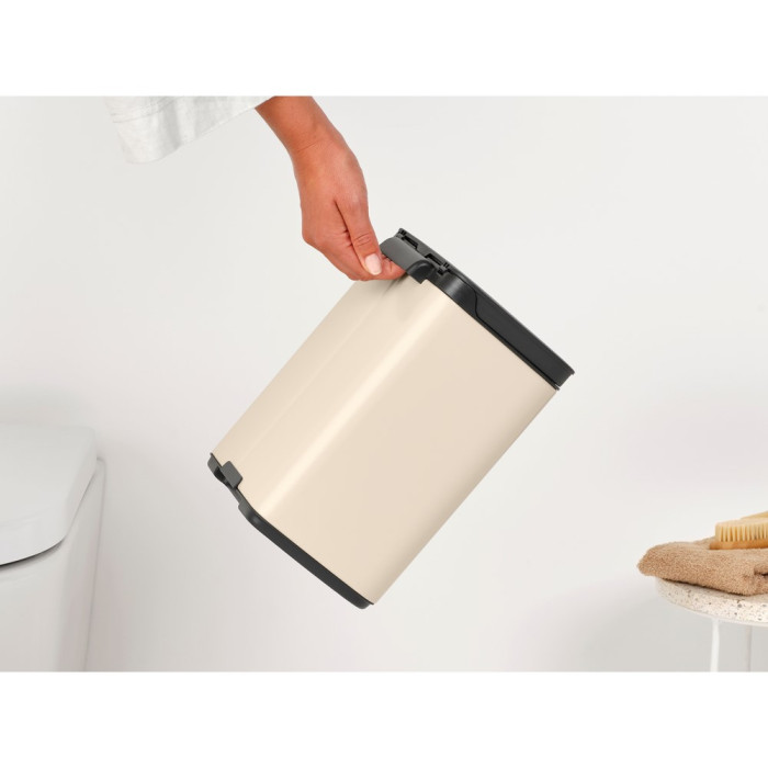 Кош за смет Brabantia Bo Small 4L, Soft Beige - Баня и почистване