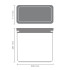 Кутия за съхранение на продукти Brabantia Tasty+ Stackable 3.5L, Dark Grey - Кухня