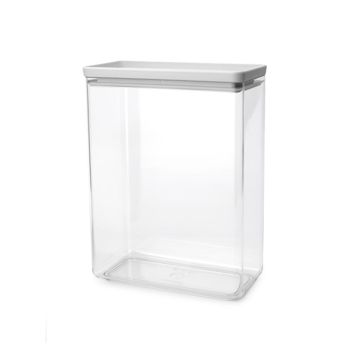 Кутия за съхранение на продукти Brabantia Tasty+ Stackable 5.4L, Light Grey Кутия за съхранение на продукти Brabantia Tasty+ Stackable 5.4L, Light Grey - Кухня