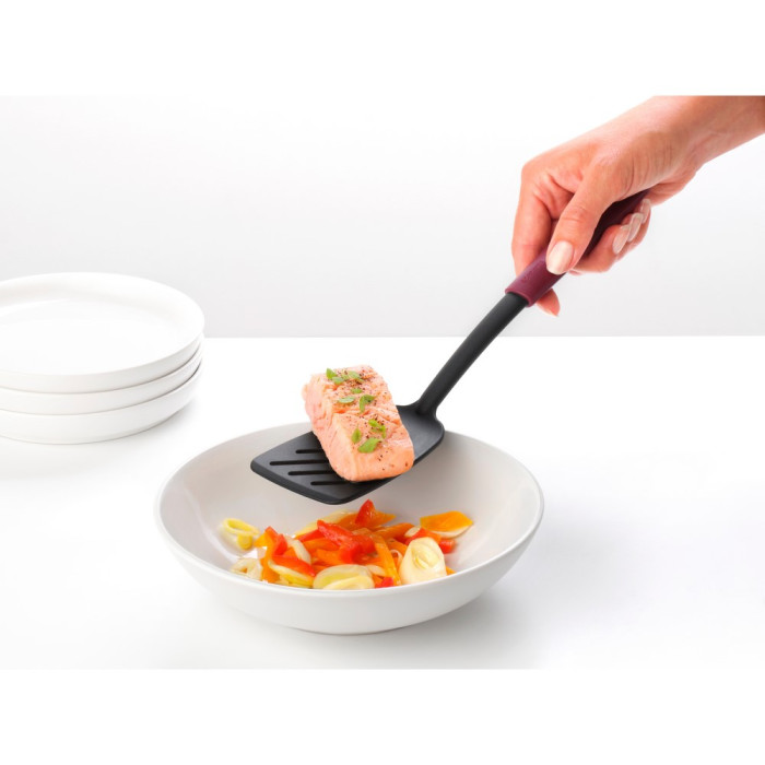 Шпатула за готвене и сервиране Brabantia Tasty+ Aubergine Red - Кухня