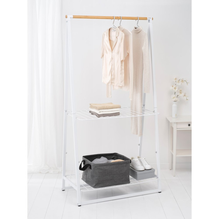 Панер за пране Brabantia Linn 35L, Pepper Black, сгъваем - Баня и почистване