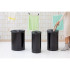 Кош за пране Brabantia 35L, Matt Black, пластмасов капак - Баня и почистване