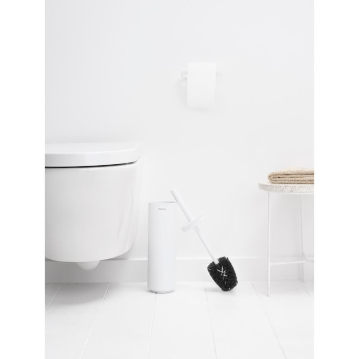 Четка за тоалетна със стойка Brabantia MindSet Mineral Fresh White N - Баня и почистване