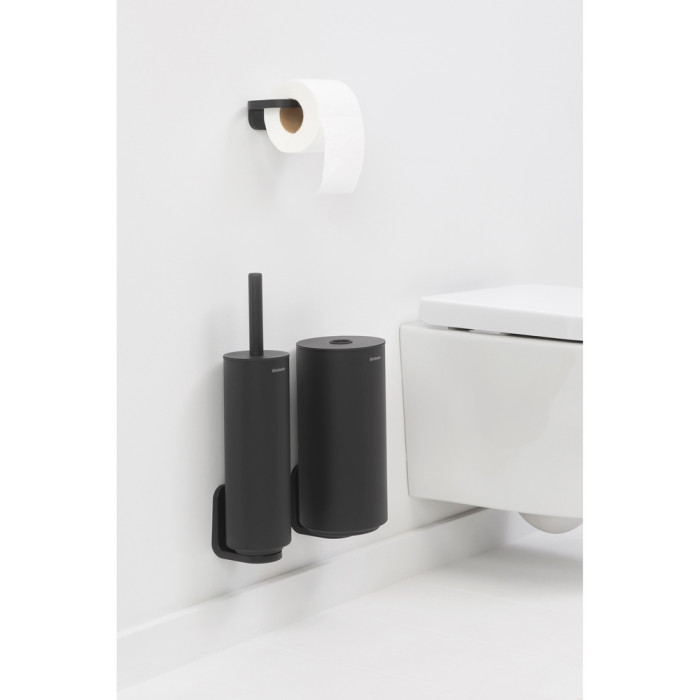 Комплект аксесоари за тоалетна Brabantia MindSet Mineral Infinite Grey N 3 части - Баня и почистване