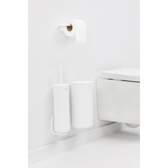 Комплект аксесоари за тоалетна Brabantia MindSet Mineral Fresh White N 3 части - Баня и почистване