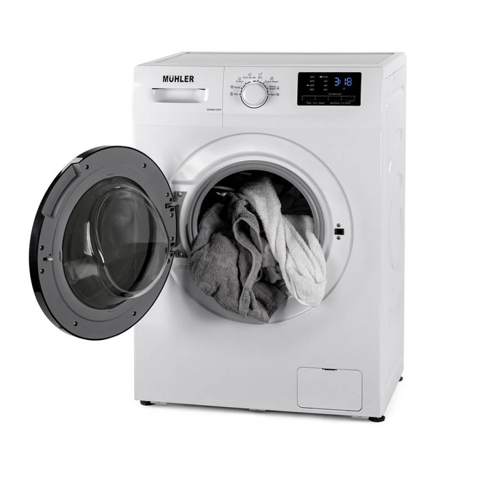 Пералня Muhler SWM610WЕ, 6kg, 1000rpm Пералня Muhler SWM610WЕ, 6kg, 1000rpm - Перални