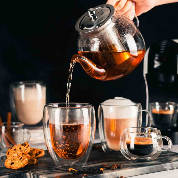 Чайник с цедка Luigi Ferrero Coffeina FR-8091B 900ml Чайник с цедка Luigi Ferrero Coffeina FR-8091B 900ml - Кухня