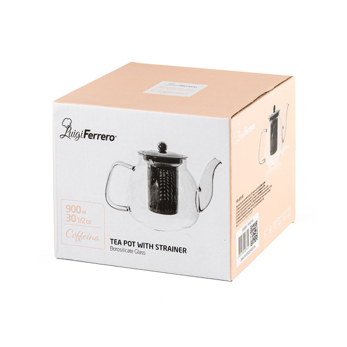 Чайник с цедка Luigi Ferrero Coffeina FR-8091B 900ml Чайник с цедка Luigi Ferrero Coffeina FR-8091B 900ml - Кухня