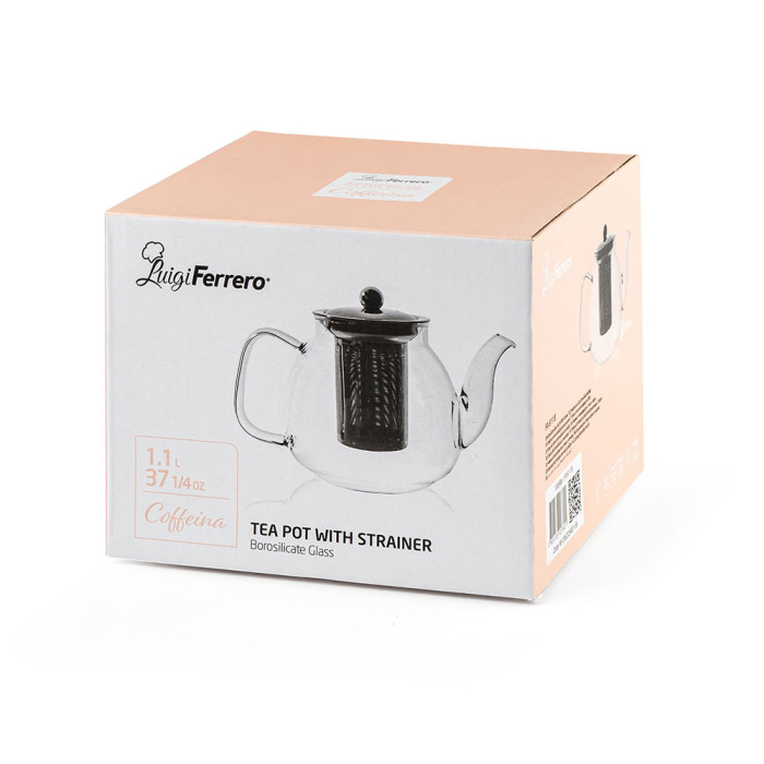 Чайник с цедка Luigi Ferrero Coffeina FR-8111B 1.1L. Чайник с цедка Luigi Ferrero Coffeina FR-8111B 1.1L. - Кухня