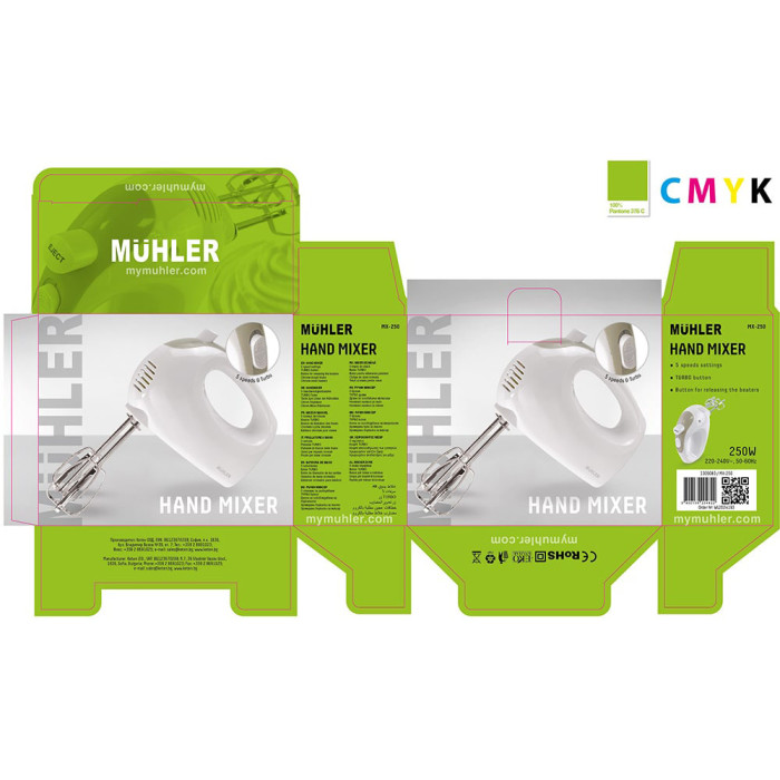 Миксер Muhler MX-250 - Електроуреди