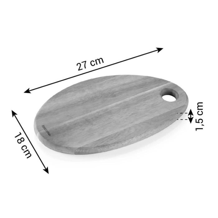 Дъска за рязане и сервиране Tescoma FeelWood 27x18cm Дъска за рязане и сервиране Tescoma FeelWood 27x18cm - Кухня