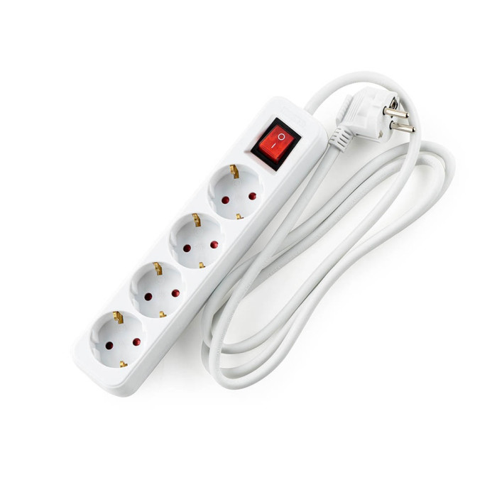 Разклонител Muhlerс ключ, 4G, 1.5mm2, 5m дължина Разклонител Muhlerс ключ, 4G, 1.5mm2, 5m дължина - Електроуреди