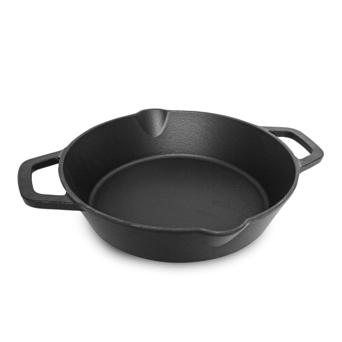 Тиган с ръкохватки Luigi Ferrero Tika FR-3527 35x27x6.4 cm, 2.6 L чугун Тиган с ръкохватки Luigi Ferrero Tika FR-3527 35x27x6.4 cm, 2.6 L чугун - Кухня