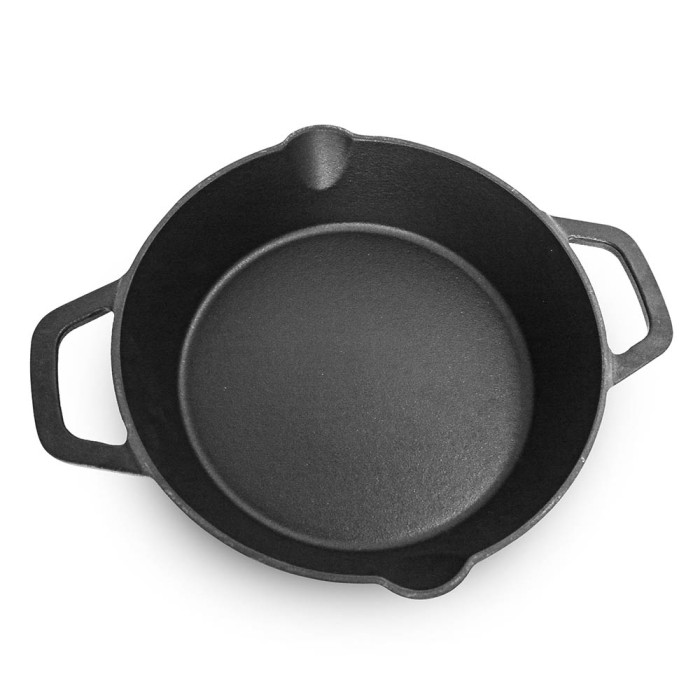 Тиган с ръкохватки Luigi Ferrero Tika FR-3527 35x27x6.4 cm, 2.6 L чугун Тиган с ръкохватки Luigi Ferrero Tika FR-3527 35x27x6.4 cm, 2.6 L чугун - Кухня