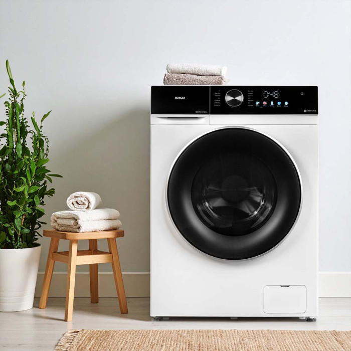 Пералня Muhler DDWM1012WA, 10kg, 1200rpm, Директно задвижване Пералня Muhler DDWM1012WA, 10kg, 1200rpm, Директно задвижване - Електроуреди