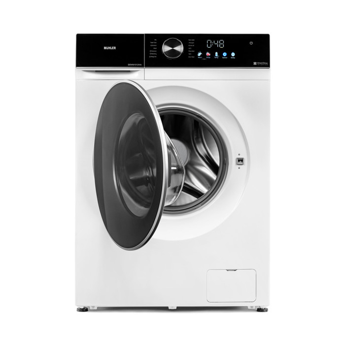 Пералня Muhler DDWM1012WA, 10kg, 1200rpm, Директно задвижване Пералня Muhler DDWM1012WA, 10kg, 1200rpm, Директно задвижване - Електроуреди