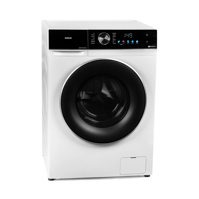 Пералня Muhler DDWM1012WA, 10kg, 1200rpm, Директно задвижване Пералня Muhler DDWM1012WA, 10kg, 1200rpm, Директно задвижване - Електроуреди