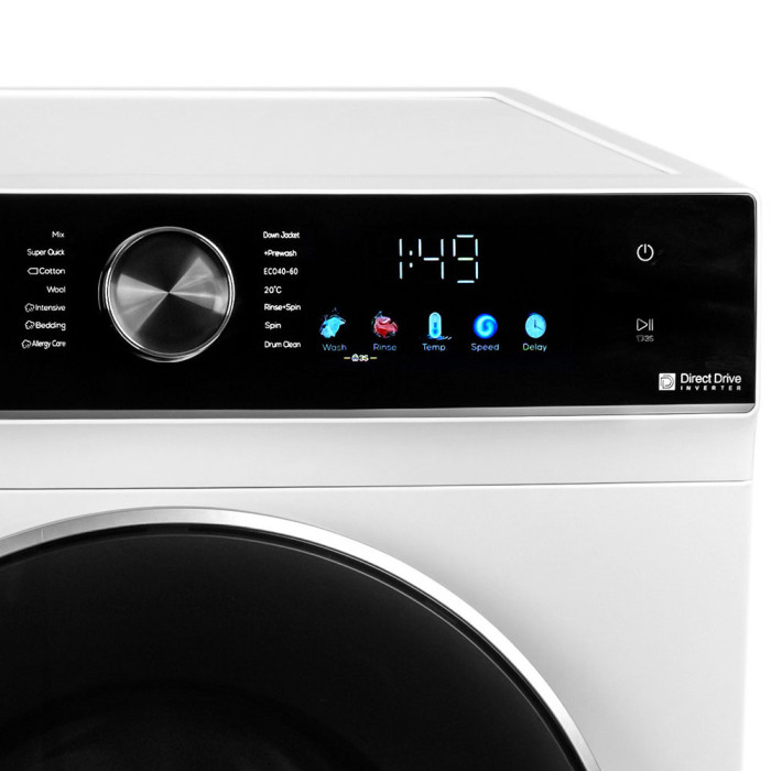 Пералня Muhler DDWM1012WA, 10kg, 1200rpm, Директно задвижване Пералня Muhler DDWM1012WA, 10kg, 1200rpm, Директно задвижване - Електроуреди