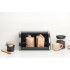 Кутия за хляб Brabantia Roll Top, Matt Black, средна - Кухня