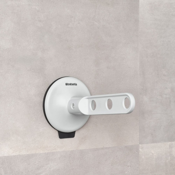 Закачалка за дрехи с вакуум Brabantia Light Grey - Баня и почистване