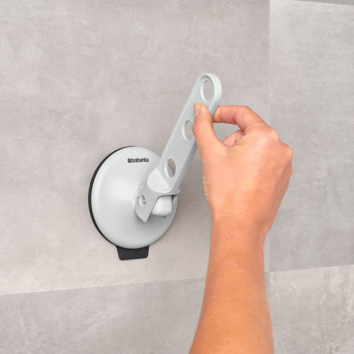 Закачалка за дрехи с вакуум Brabantia Light Grey - Баня и почистване
