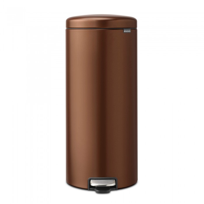 Кош за смет с педал Brabantia NewIcon 30L, Warm Bronze Кош за смет с педал Brabantia NewIcon 30L, Warm Bronze - Баня и почистване