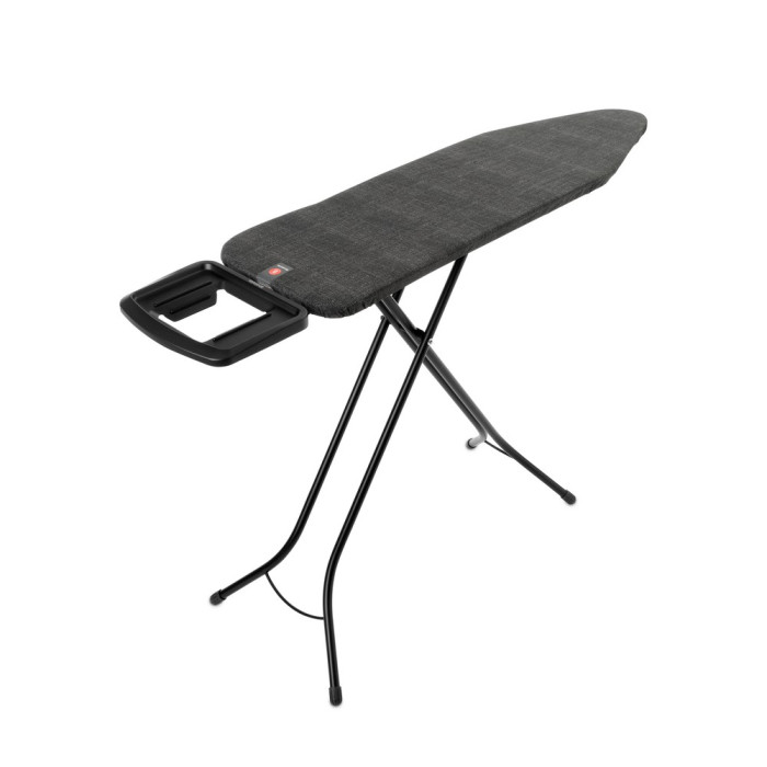 Маса за гладене Brabantia B 124x38cm с масивна поставка за ютия, Denim Black - Баня и почистване