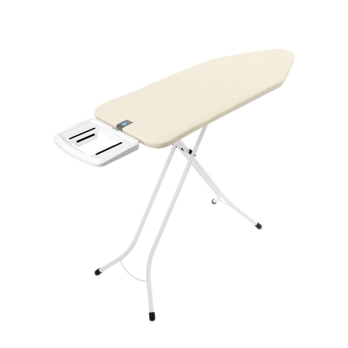 Маса за гладене Brabantia C 124x45cm с масивна поставка за ютия, Ecru - Баня и почистване