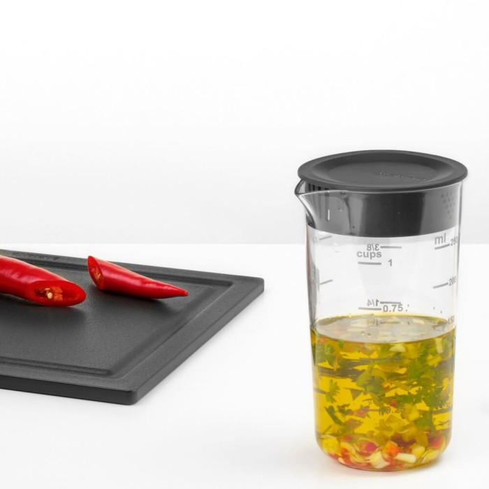 Комплект мерителни кани Brabantia Tasty+ Dark Grey 2 броя - Кухня