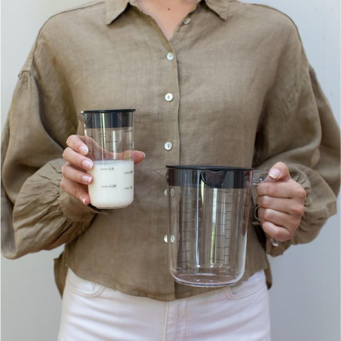 Комплект мерителни кани Brabantia Tasty+ Dark Grey 2 броя - Кухня