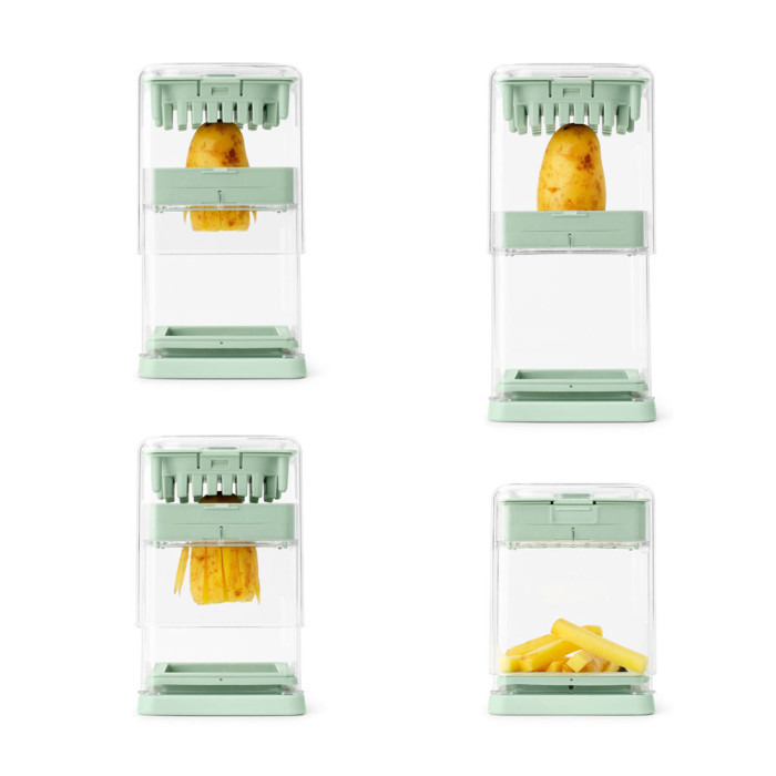 Резачка за картофи Brabantia Tasty+ Jade Green Резачка за картофи Brabantia Tasty+ Jade Green - Кухня