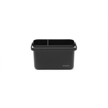 Кутия за аксесоари за почистване с дръжка Brabantia SinkSide Dark Grey