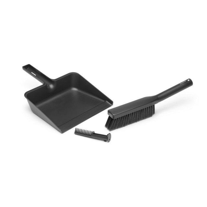 Комплект лопатка с четка за почистване Brabantia SinkSide Dark Grey - Кухня