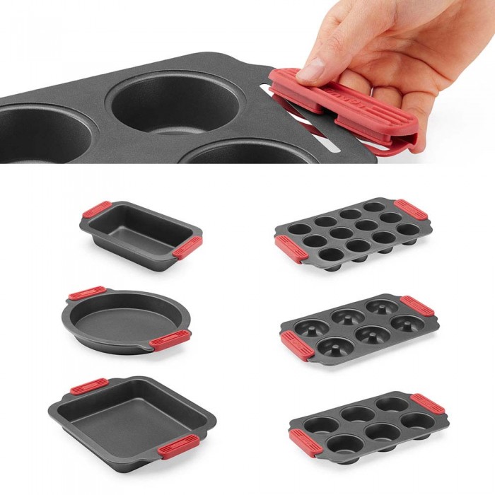 Форма за печене Lekue 31x18xH3.7cm, Non-Stick, за мъфини
