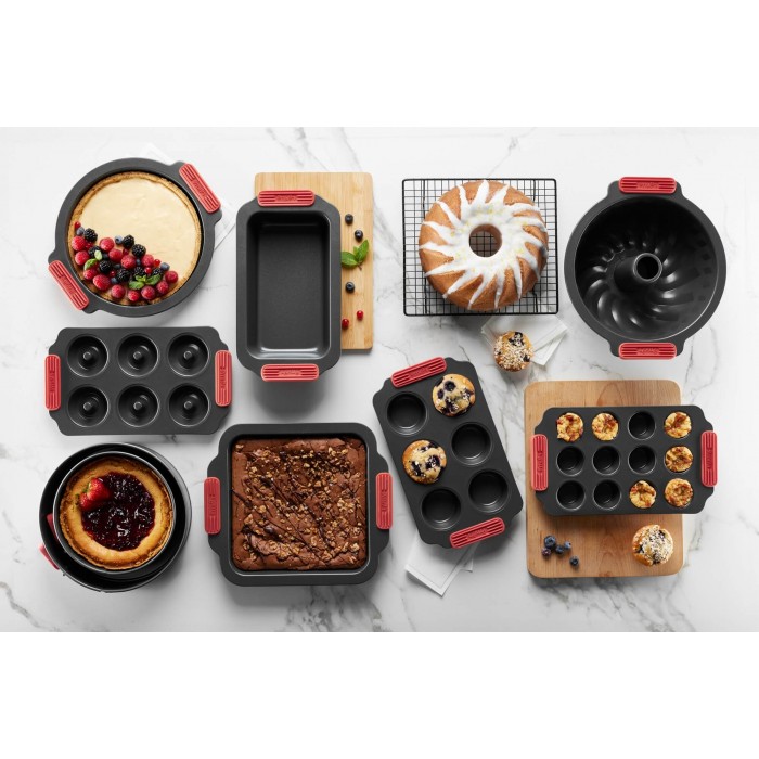 Форма за печене Lekue 31x18xH3.7cm, Non-Stick, за мъфини