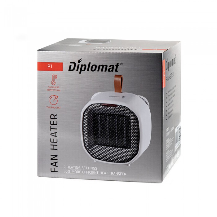 Печка керамична Diplomat P1, 1400W Печка керамична Diplomat P1, 1400W