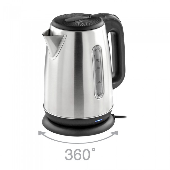 Кана електрическа Muhler WK-199M, 2200W, неръждаема стомана Кана електрическа Muhler WK-199M, 2200W, неръждаема стомана
