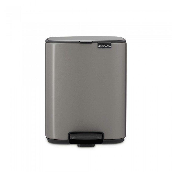 Кош за смет Brabantia Bo Pedal 7L, Platinum