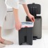 Кош за смет Brabantia Bo Pedal 7L, Platinum