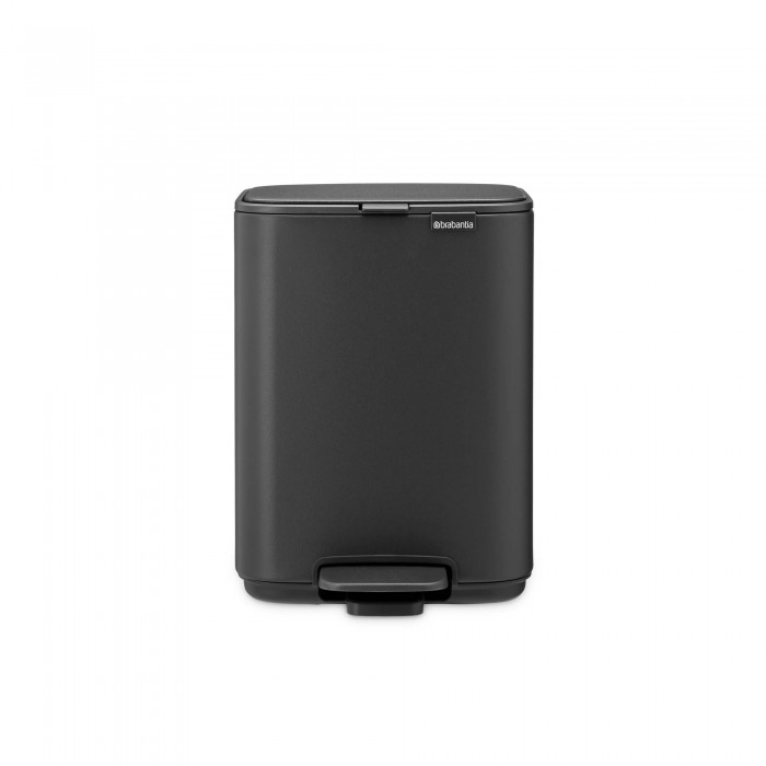 Кош за смет Brabantia Bo Pedal 4L, Mineral Infinite Grey